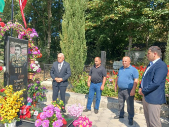 Şəkidə Vətən müharibəsi şəhidlərinin xatirəsi yad edilir