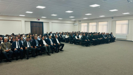 Şəkidə fəaliyyət göstərən təhsil müəssisələrinin rəhbərləri ilə “Şagird təhlükəsizliyi və sağlam məktəb mühiti” mövzusunda görüş keçirilib