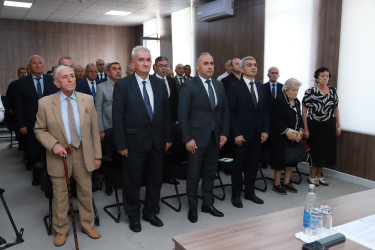Şəki Rayon Ağsaqqallar Şurasının hesabat konfransı keçirilib