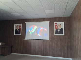 Şəkidə “Ümummilli lider Heydər Əliyev müstəqil Azərbaycan Konstitusiyasının müəllifidir” mövzusunda toplantı keçirilib
