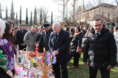 Baharın gəlişi Şəkidə yüksək bayram əhvali-ruhiyyəsi ilə qeyd olunur