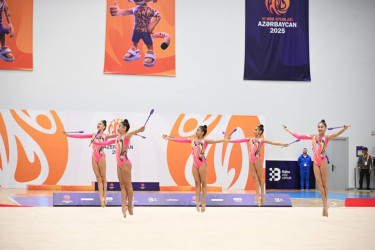 MDB Oyunları: Azərbaycanın bədii gimnastları komanda hesabında üçüncü olublar