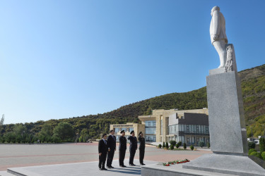 Şəkidə “Tarix yazan əbədiyaşar lider” adlı tədbir keçirilib
