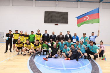 Şəkidə Ümummilli lider Heydər Əliyevin əziz xatirəsinə həsr olunan futzal üzrə “Şəki kuboku -2026” turniri başa çatıb