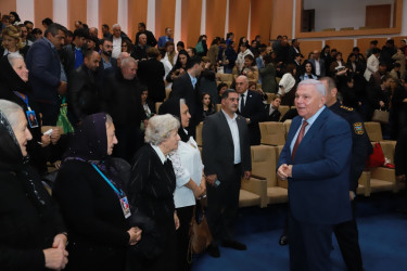 Şəkidə şəhid Bəxtiyar İdrisovun xatirəsinə həsr olunmuş “Şəhadəti ilə əbədiləşən Bəxtiyar ömrü” adlı anım tədbiri keçirilib