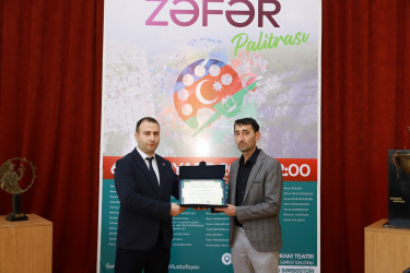 Şəkidə “Zəfər palitrası” adlı sərgi açılıb