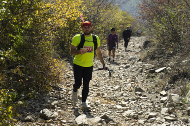 Şəki şəhərində 10 km və 20 km məsafələrə kütləvi qaçış təşkil olunub