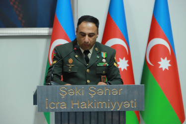 Şəkidə Yeni Azərbaycan Partiyasının VIII Qurultayından irəli gələn vəzifələrə dair müşavirə keçirilib