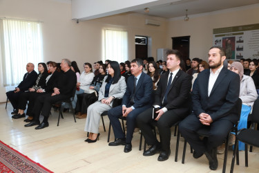 Şəkidə "Multikulturalizm və dini tolerantlıq radikalizmə qarşı ən yaxşı mübarizə formasıdır" mövzusunda maarifləndirici tədbir keçirilib