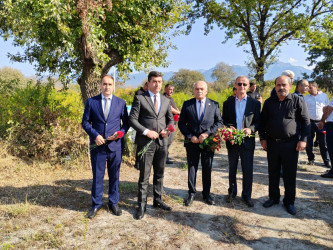 Şəkidə antiterror əməliyyatı zamanı şəhid olanların xatirəsi anılıb