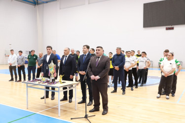 Şəkidə Ümummilli lider Heydər Əliyevin əziz xatirəsinə həsr olunan futzal üzrə “Şəki kuboku -2026” turniri başa çatıb