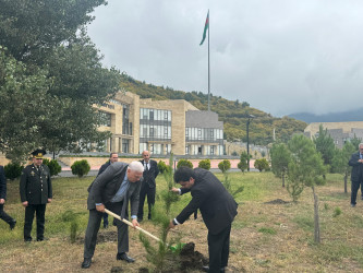 Şəkidə Vətən Müharibəsi şəhidlərinin xatirəsinə həsr olunmuş rəsmi anım tədbiri keçirilib