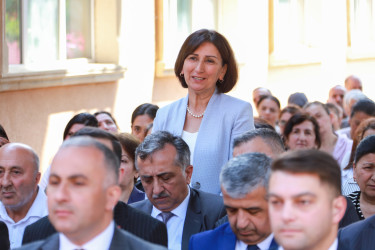 Şəki Şəhər İcra Hakimiyyətinin başçısı Elxan Usubov Baş Küngüt kəndinin sakinləri ilə görüşüb