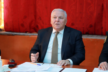 Şəki Şəhər İcra Hakimiyyətinin başçısı Elxan Usubov Cəfərabad kəndinin sakinləri ilə görüşüb.