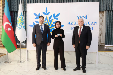 Şəkidə Yeni Azərbaycan Partiyasının təsis edilməsinin 33-cü ildönümü münasibətilə tədbirlər keçirilib