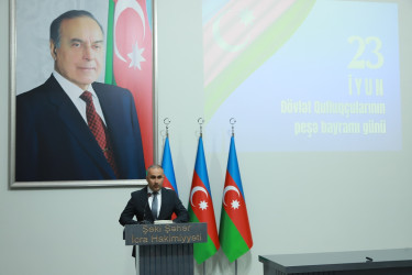 Şəkidə Dövlət Qulluqçularının Peşə Bayramı qeyd olunub