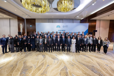 Şəki Şəhər İcra Hakimiyyətinin başçısı III Azərbaycan Milli Şəhərsalma Forumunda və onun davamı olaraq “D-8 Yüksəksəviyyəli İqlim və Şəhərsalma Dialoqu” tədbirində iştirak edib.