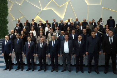 Şəkidə Azərbaycan Respublikası Konstitusiyasının  qəbulunun  30  illiyinə həsr olunmuş toplantı keçirilib