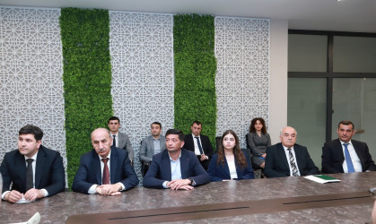 Şəkidə 28 May – Müstəqillik Günü münasibətilə dəyirmi masa təşkil olunub