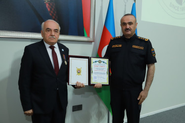 Şəki rayon Ağsaqqallar Şurasının sədri, polis veteranı Vaqif Əhmədovun 75 illik yubileyi qeyd olunub