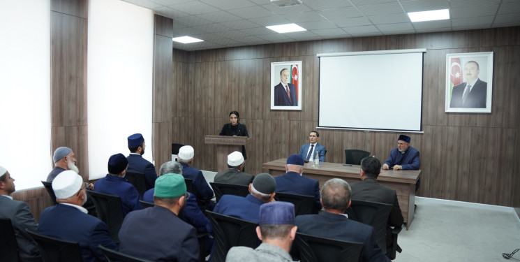 Şəkidə din xadimləri ilə görüş keçirilib