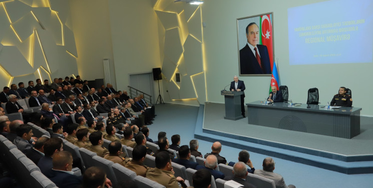 Şəkidə yanğınlara qarşı qabaqlayıcı tədbirlərin səmərəliliyini artırmaq məqsədilə regional müşavirə keçirilib