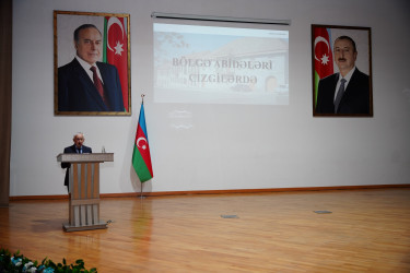 Şəkidə 18 aprel - Beynəlxalq Abidələr və Tarixi Yerlər Gününə həsr olunmuş tədbir keçirilib