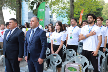 Şəki şəhərində təşkil olunmuş “Azərbaycan-Gürcüstan gənclərinin yay düşərgəsi”nin açılış mərasimi keçirilib