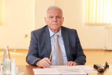 Şəki Şəhər İcra Hakimiyyətinin başçısı Elxan Usubov Göybulaq kəndinin sakinləri ilə görüşüb