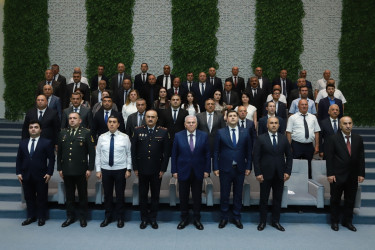 Şəkidə 15 iyun - Milli Qurtuluş Gününə həsr olunmuş toplantı keçirilib