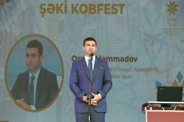 Şəkidə “KOB Fest” sərgi-satış yarmarkası keçirilib