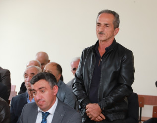 Şəki Şəhər İcra Hakimiyyətinin başçısı Abbas kəndinin sakinləri ilə görüşüb