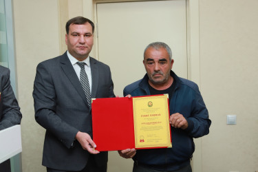 Şəkidə Su Təsərrüfatı və Meliorasiya İşçilərinin peşə bayramı qeyd olunub
