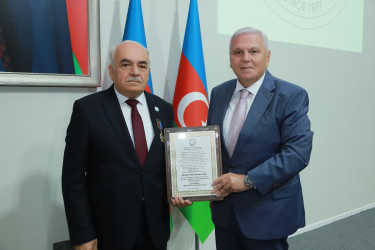 Şəki rayon Ağsaqqallar Şurasının sədri, polis veteranı Vaqif Əhmədovun 75 illik yubileyi qeyd olunub