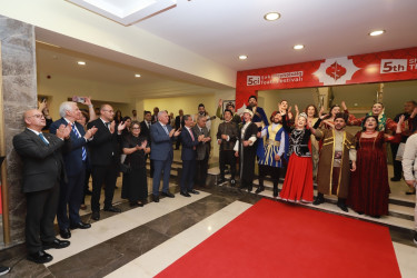 V Şəki Beynəlxalq Teatr Festivalının rəsmi açılış mərasimi olub