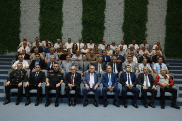 Şəki rayon Ağsaqqallar Şurasının sədri, polis veteranı Vaqif Əhmədovun 75 illik yubileyi qeyd olunub
