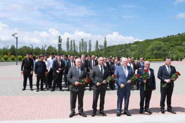 Şəkidə Su Təsərrüfatı və Meliorasiya İşçilərinin peşə bayramı münasibətilə tədbir keçirilib