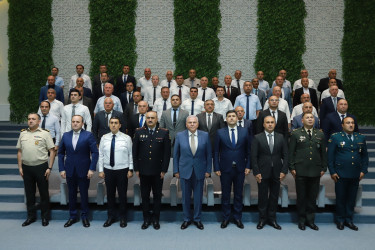 Şəkidə 26 İyun – Azərbaycan Respublikasının Silahlı Qüvvələr Gününə həsr olunmuş toplantı keçirilib