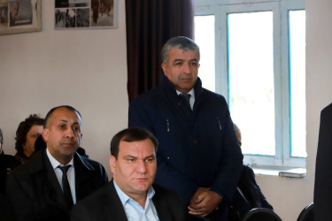 Şəki Şəhər İcra Hakimiyyətinin başçısı Elxan Usubov İbrahimkənd kəndinin sakinləri ilə görüşüb.