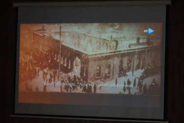 Şəkidə 31 Mart- Azərbaycanlıların Soyqırımı Günü ilə əlaqədar tədbir keçirilib