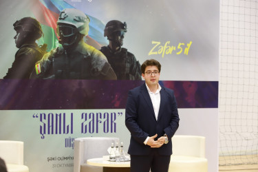 Zəfər Gününün beşinci ildönümü münasibətilə Şəkidə “Şanlı Zəfər” adlı düşərgə təşkil olunub