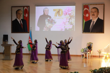 Şəhid anası, Əməkdar müəllim Dursun Cavadovanın 70 illik yubileyi qeyd olunub