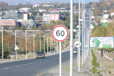 Şəki rayonu ərazisində geniş abadlıq və quruculuq işləri aparılır