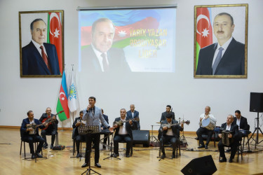 Şəkidə “Tarix yazan əbədiyaşar lider” adlı tədbir keçirilib