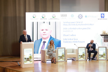 Şəkidə "Azərbaycanın UNESCO Dünya İrsi Yolu: İçərişəhərdən Şəkiyə" adlı tədbir keçirilib