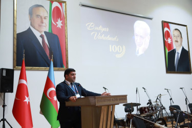 Şəkidə “VII Beynəlxalq Bəxtiyar Vahabzadə - türk dünyası dil, tarix, mədəniyyət və ədəbiyyat” adlı konfrans keçirilib