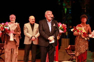 Şəki Dövlət Dram Teatrında “Ezop” tamaşası izləyicilər tərəfindən böyük maraqla  qarşılanıb