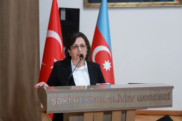 Şəkidə “VII Beynəlxalq Bəxtiyar Vahabzadə - türk dünyası dil, tarix, mədəniyyət və ədəbiyyat” adlı konfrans keçirilib