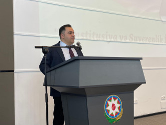 Şəki Regional ASAN Xidmət Mərkəzində "Konstitusiya və Suverenlik İli"nə həsr olunmuş tədbir keçirilib