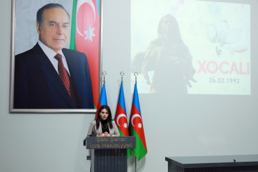 Xocalı soyqırımının otuz dördüncü ildönümü ilə əlaqədar Şəkidə silsilə tədbirlər keçirilib